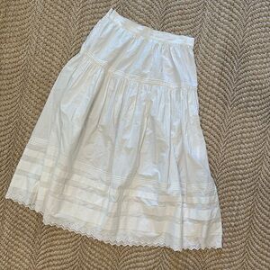 Doen Sebastiane Skirt in Powder- like new without tags. Size M